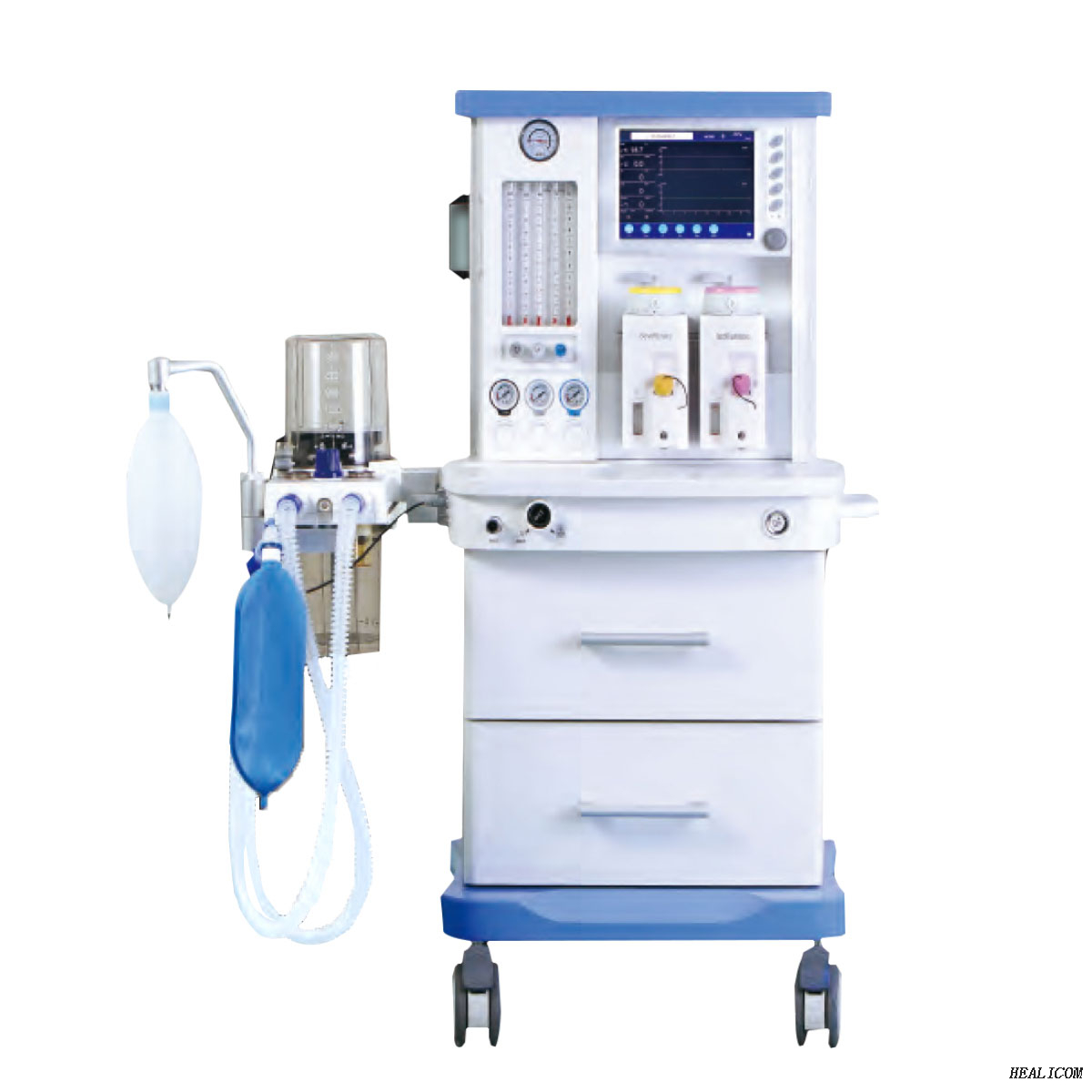 Équipements d'anesthésie médicale CE/ISO approuvé par l'hôpital HA-6100 prix de la machine d'anesthésie portable