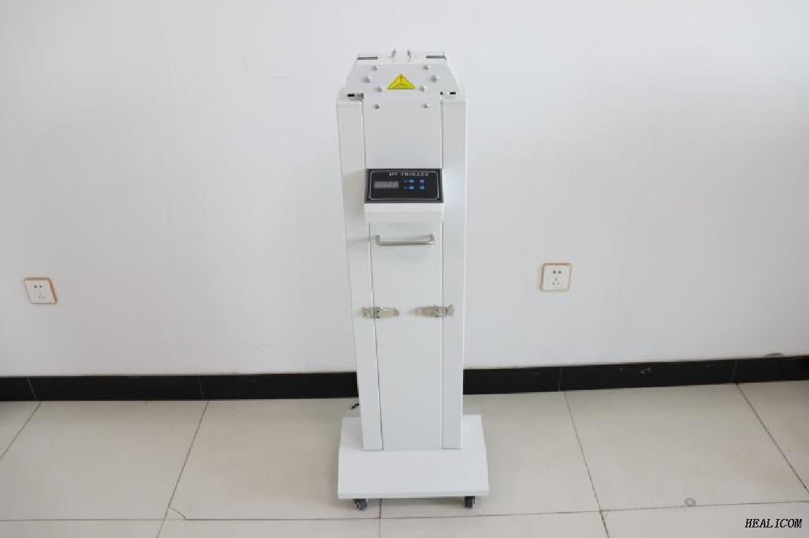 Chariot mobile de lampe de stérilisateur UV portatif d'hôpital HUV-04 de haute qualité