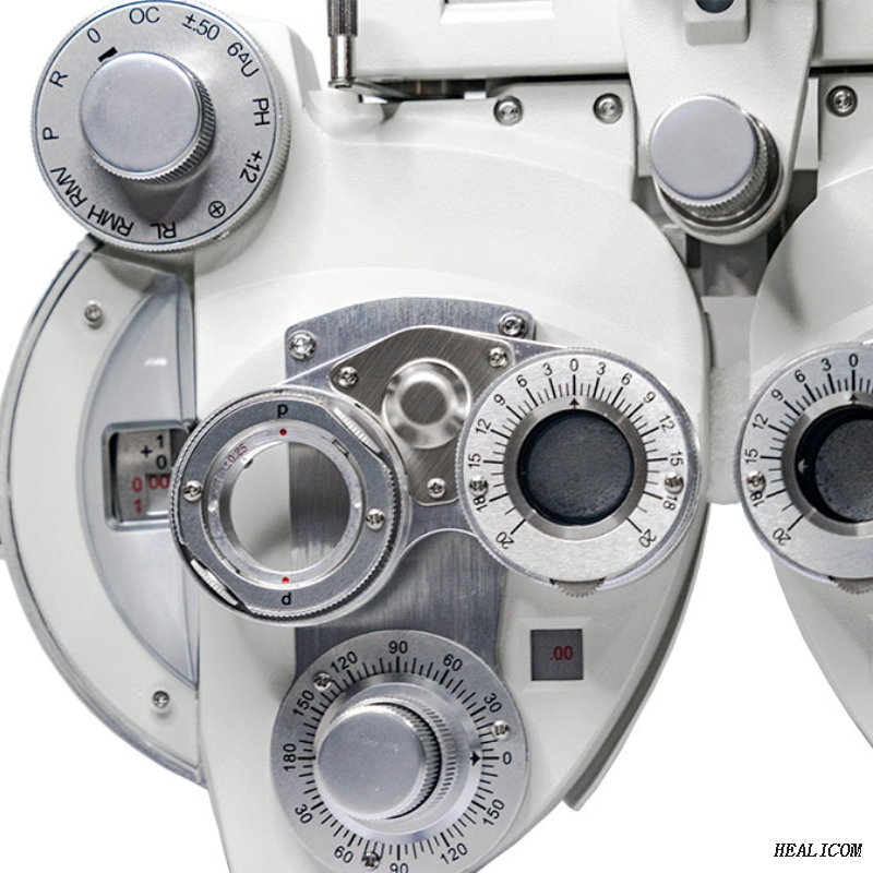 HVT-200A équipement d'examen de la vue optique Portable manuel réfracteur ophtalmique réfracteur numérique testeur de vision
